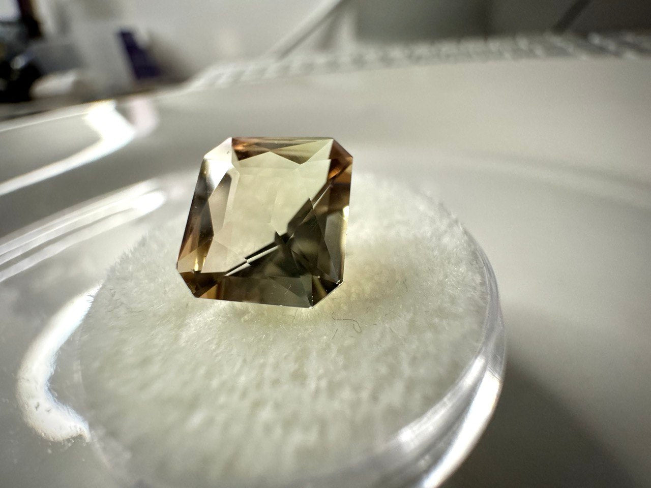 4.415 Carat- Congo Tourmaline- Pale pink -champagne Main image