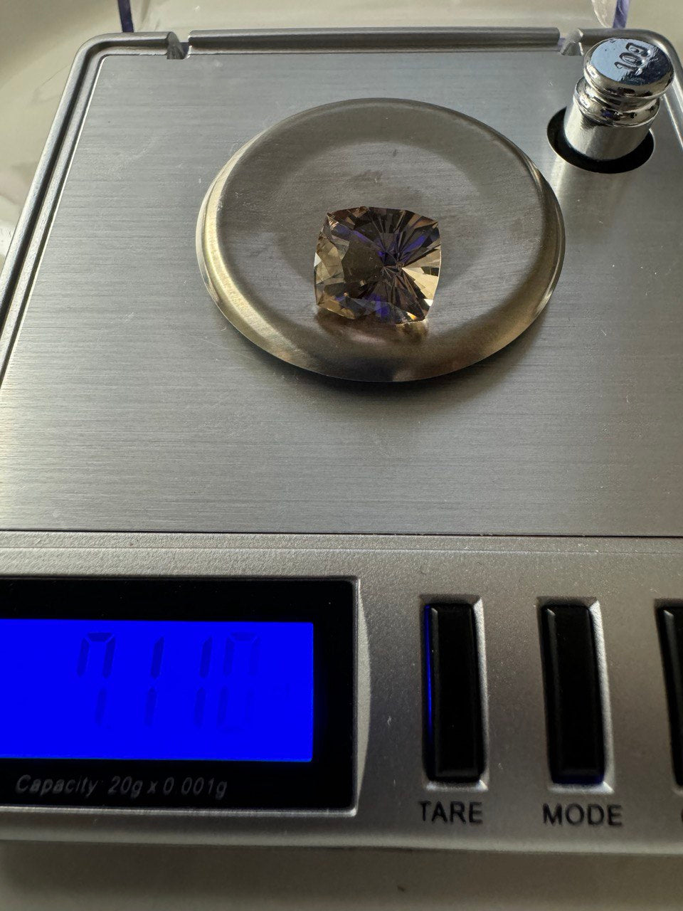 7.11 Carat- Congo Tourmaline- Champagne Secondary image