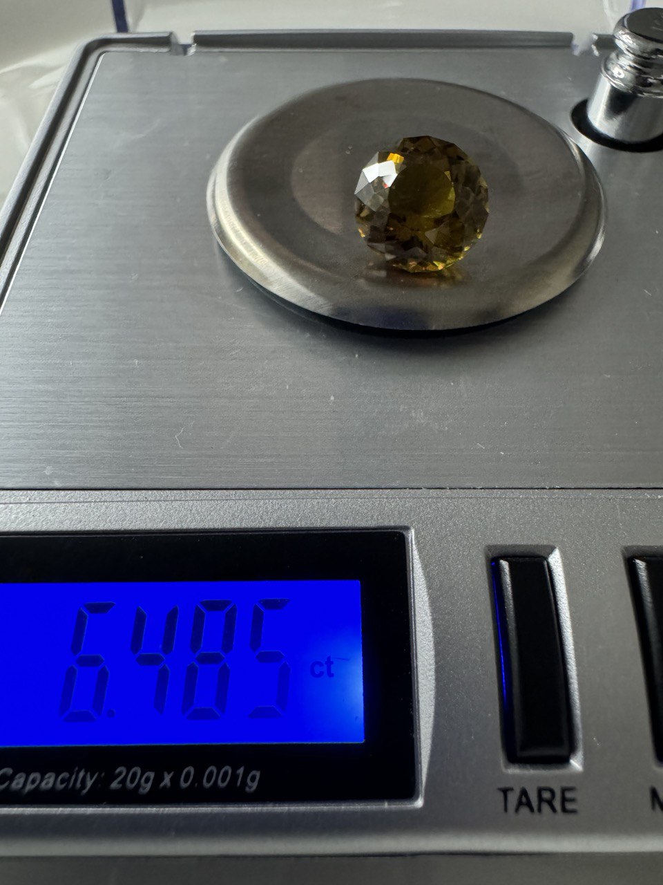 6.485 Carat- Tanzanian Color Change Garnet Secondary image