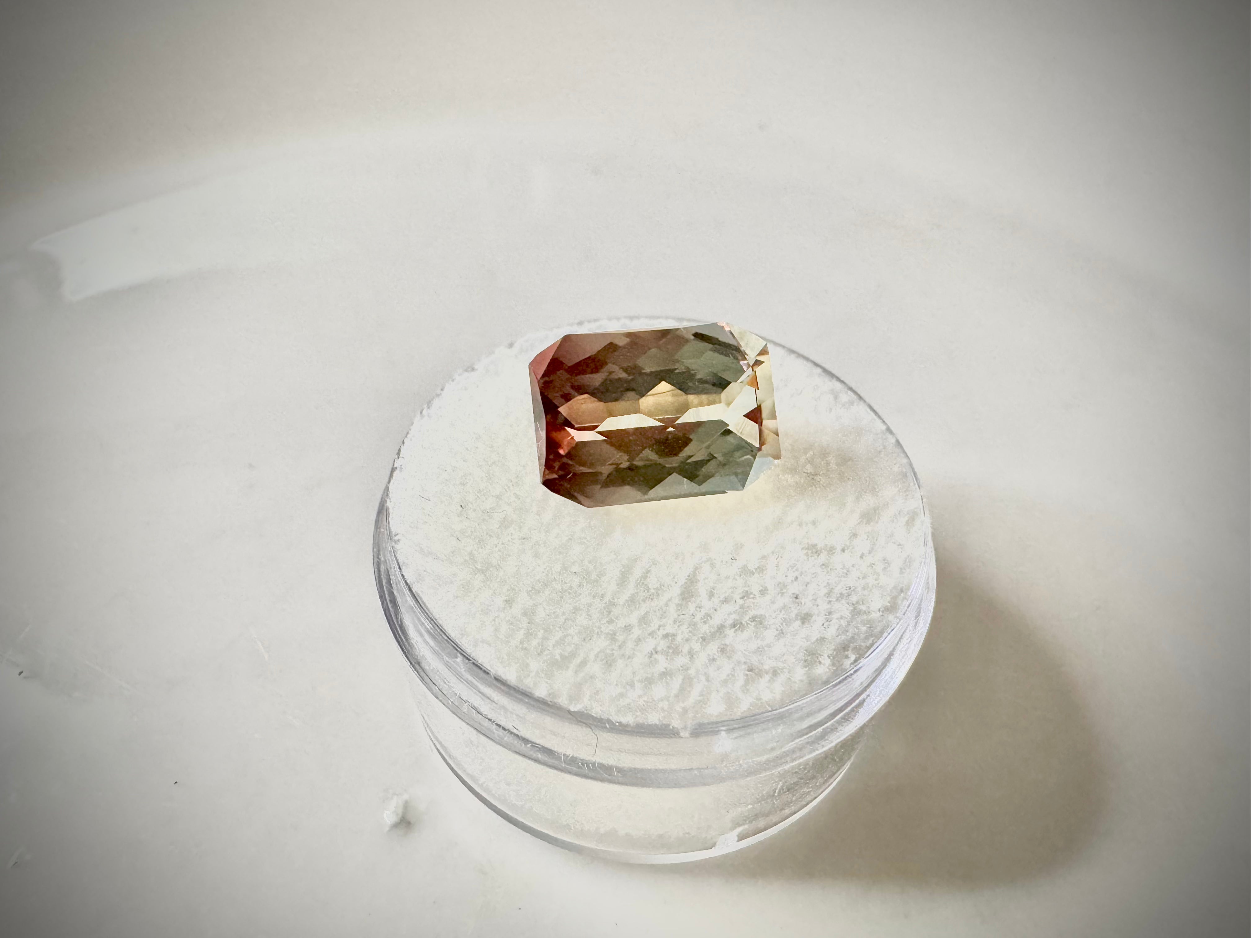 5.205 Carat- Congo Tourmaline- Pale Green to Pink Main image