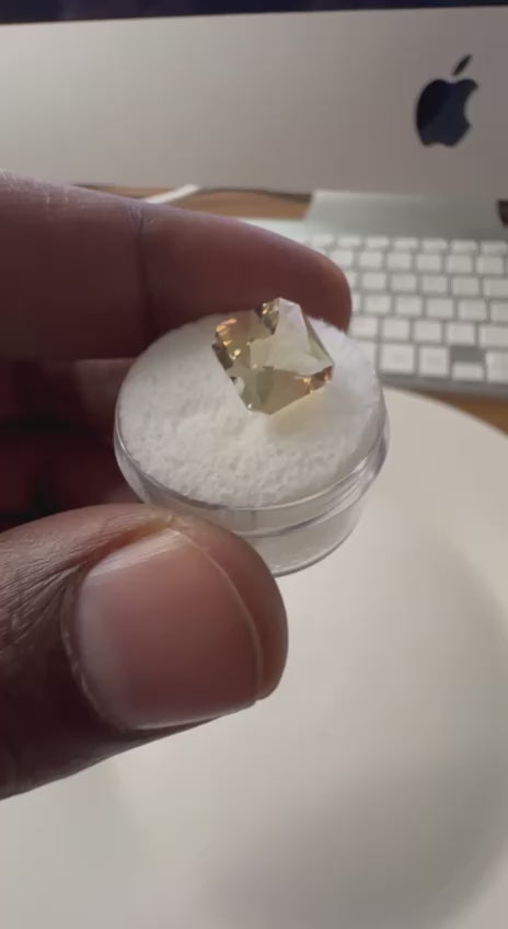 4.415 Carat- Congo Tourmaline- Pale pink -champagne