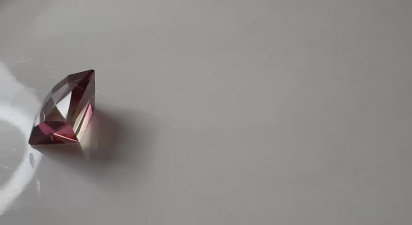 3.155 Carat- Congo Tourmaline- Pale Green to Pink