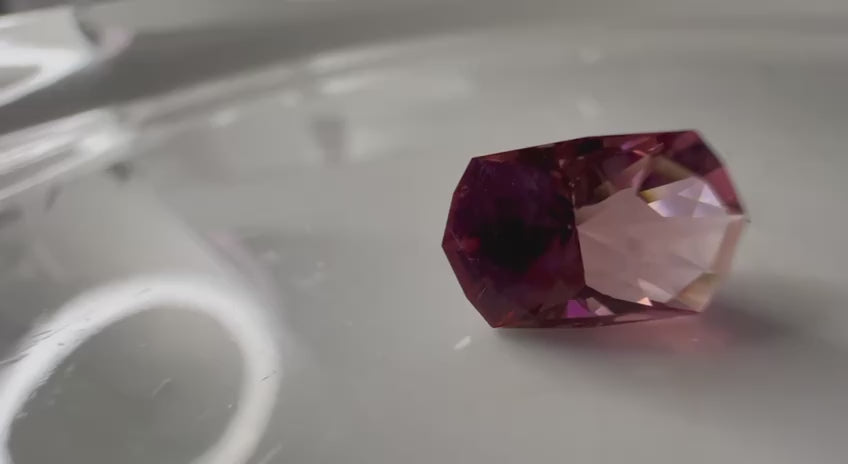 3.940 Carat- Congo Tourmaline- Fancy Pink