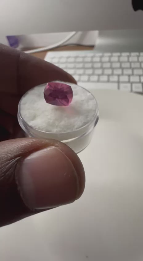 2.755 Carat- Congo Tourmaline- Fancy Pink