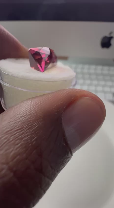 6.195 Carat- Congo Tourmaline- Pale Green to Pink