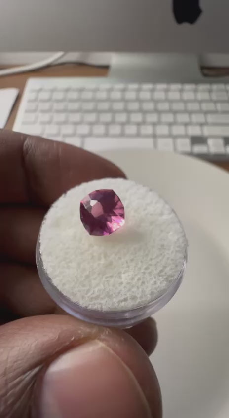 2.260 Carat- Congo Tourmaline- Fancy Pink
